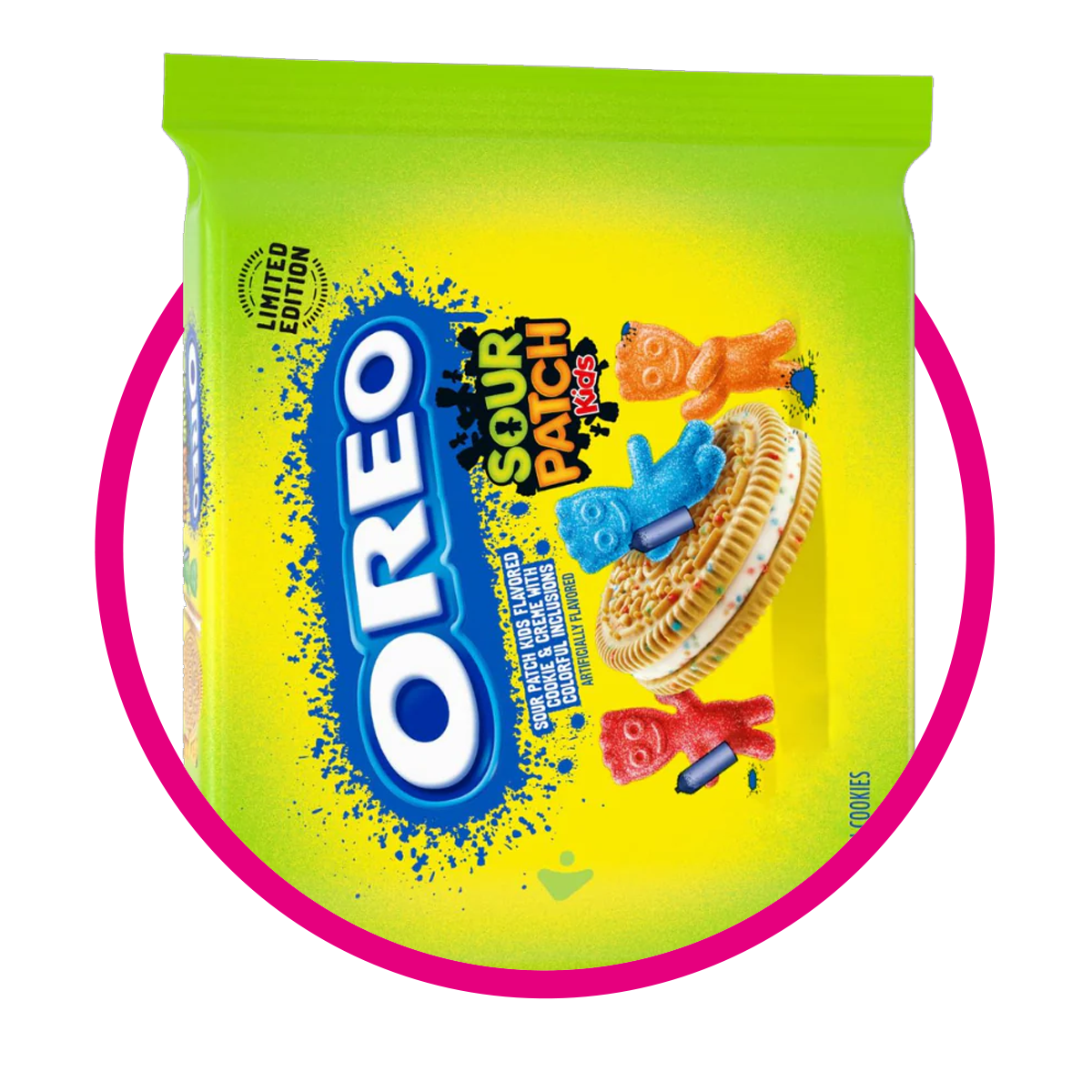 OREO GALLETAS SOUR PATCH EDICION LIMITADA 303G&