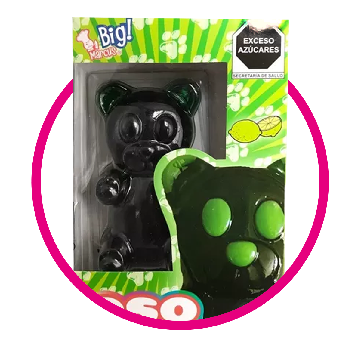 BIG MARCUS OSITO LEMON GUMMY CAJA 220G