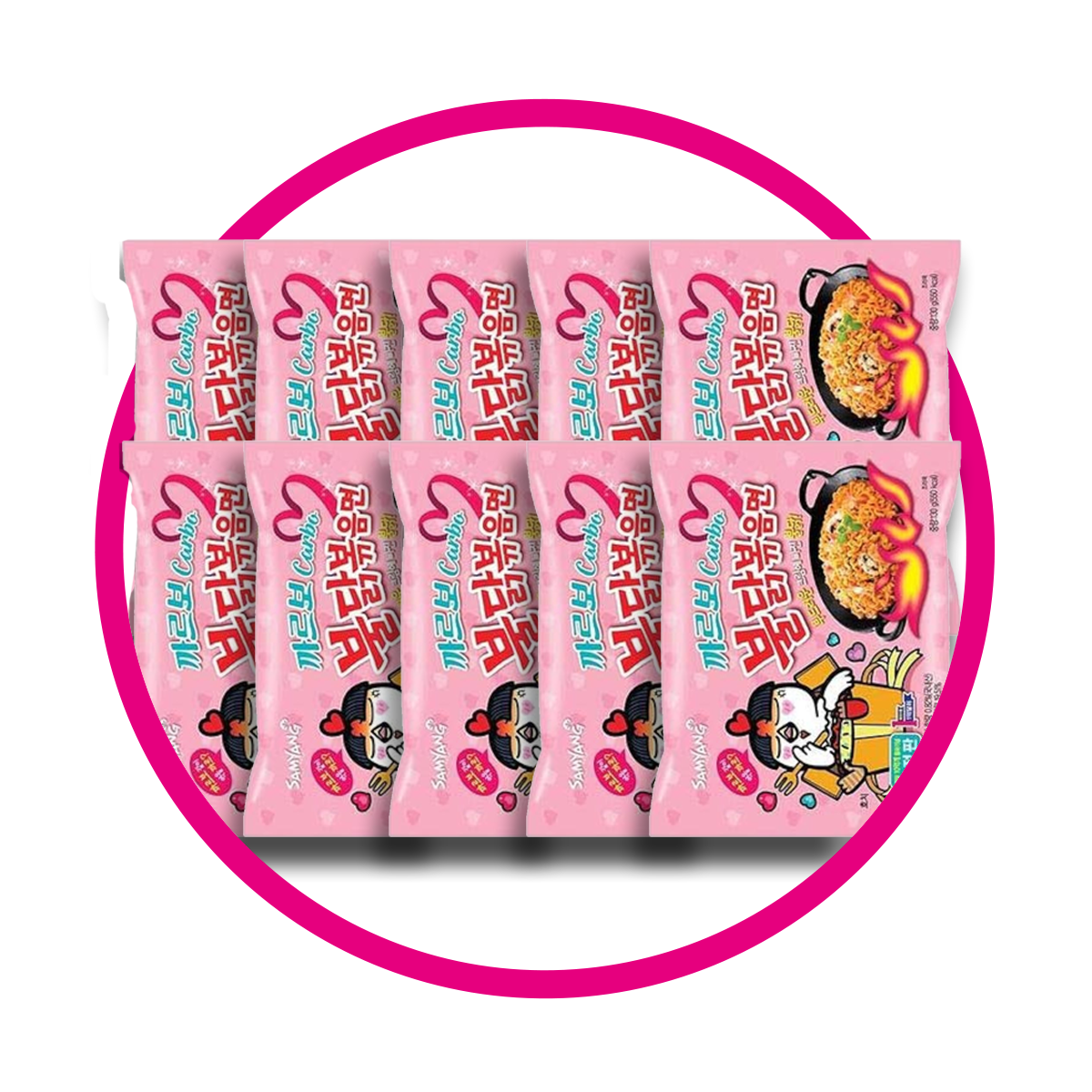PAQUETE 10 RAMEN CARBONARA Bundle