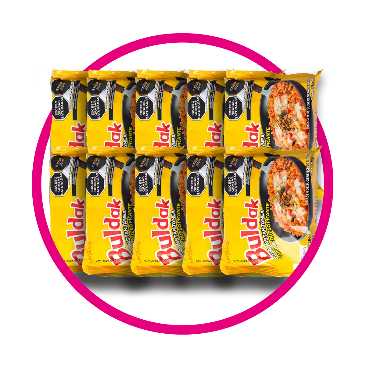 PAQUETE 10 RAMEN DE QUESO Bundle