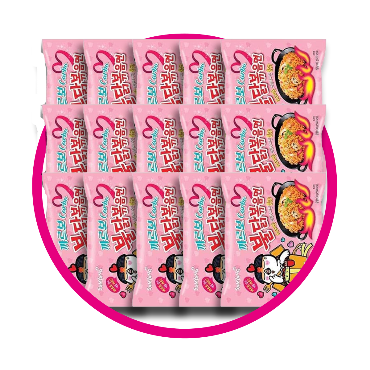 PAQUETE 15 RAMEN CARBONARA Bundle