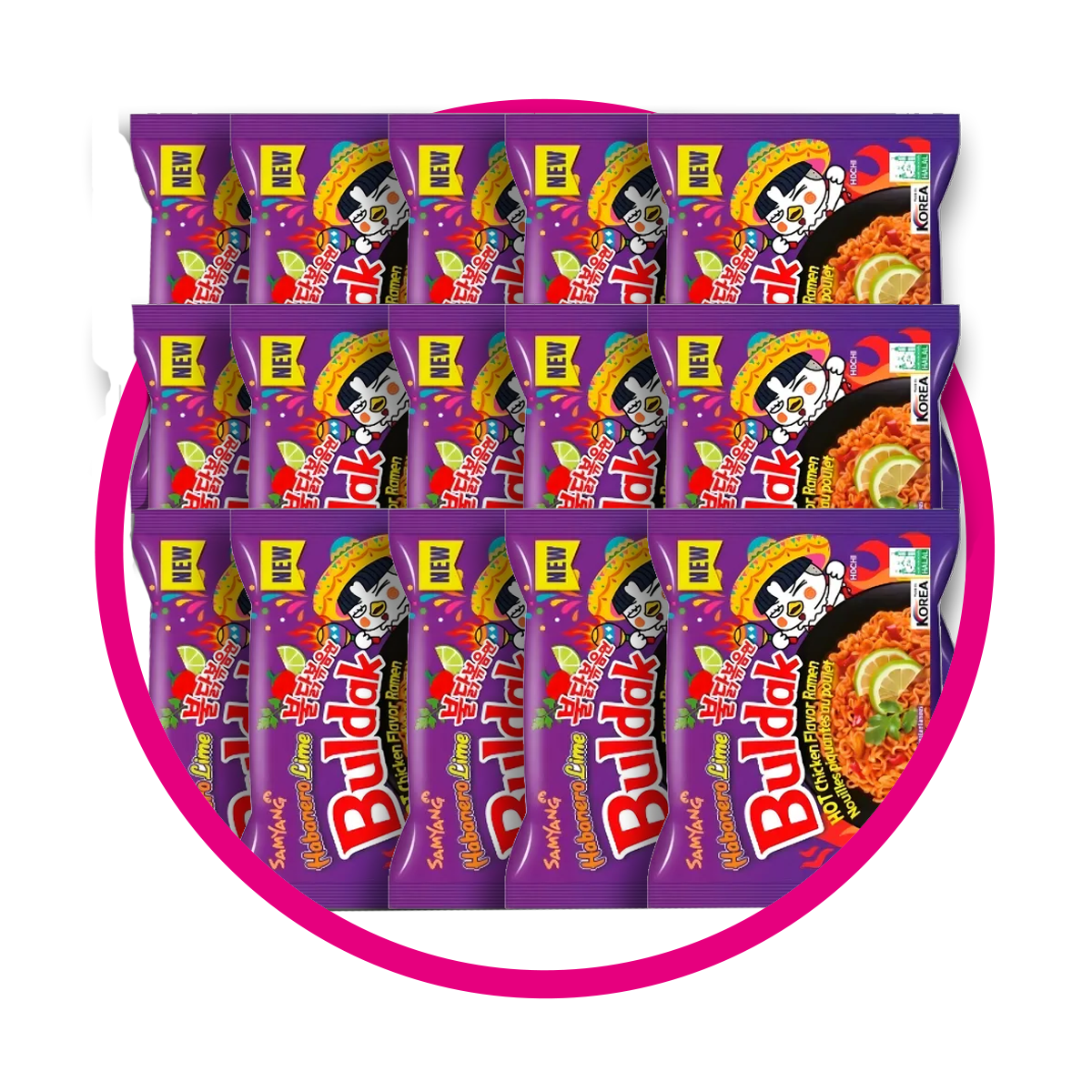PAQUETE 15 RAMEN HABANERO LIMON Bundle