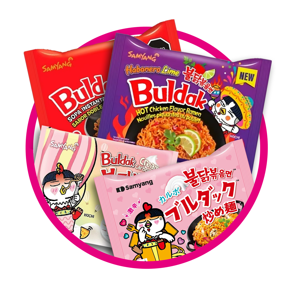PAQUETE BULDAK MULTIPACK 4 Bundle