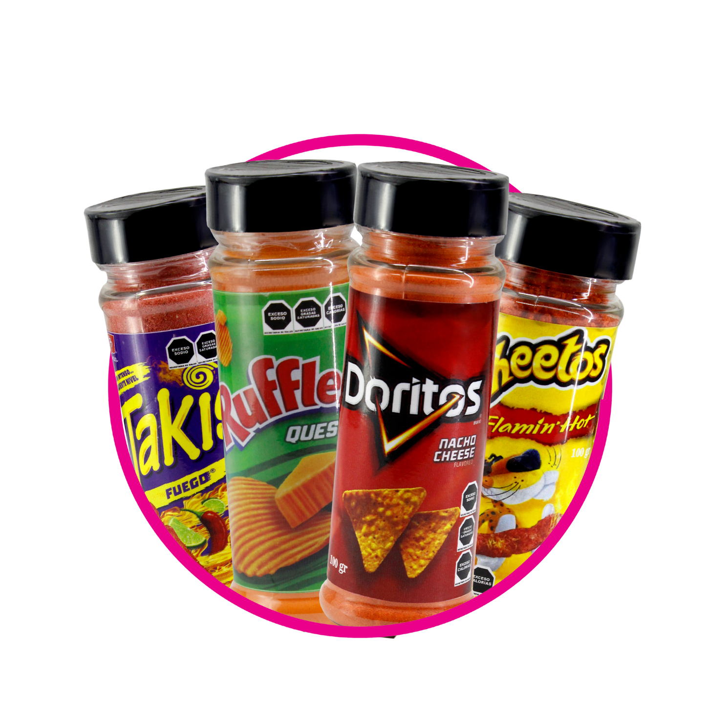 PAQUETE DE 4 SAZONADORES MIX Bundle