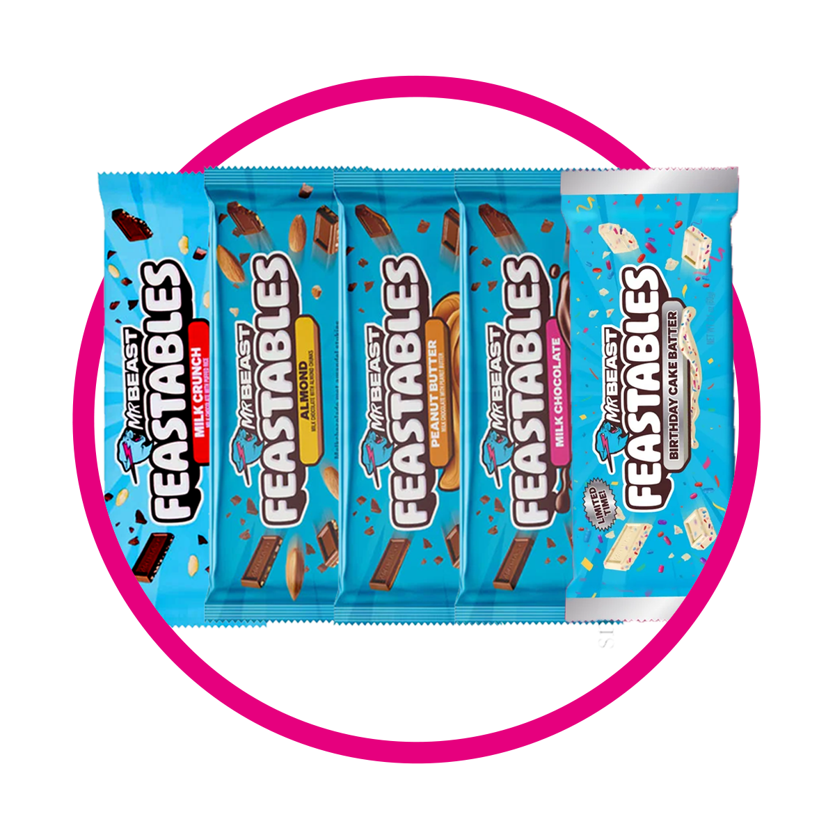 PAQUETE DE 5 MR BEAST Bundle