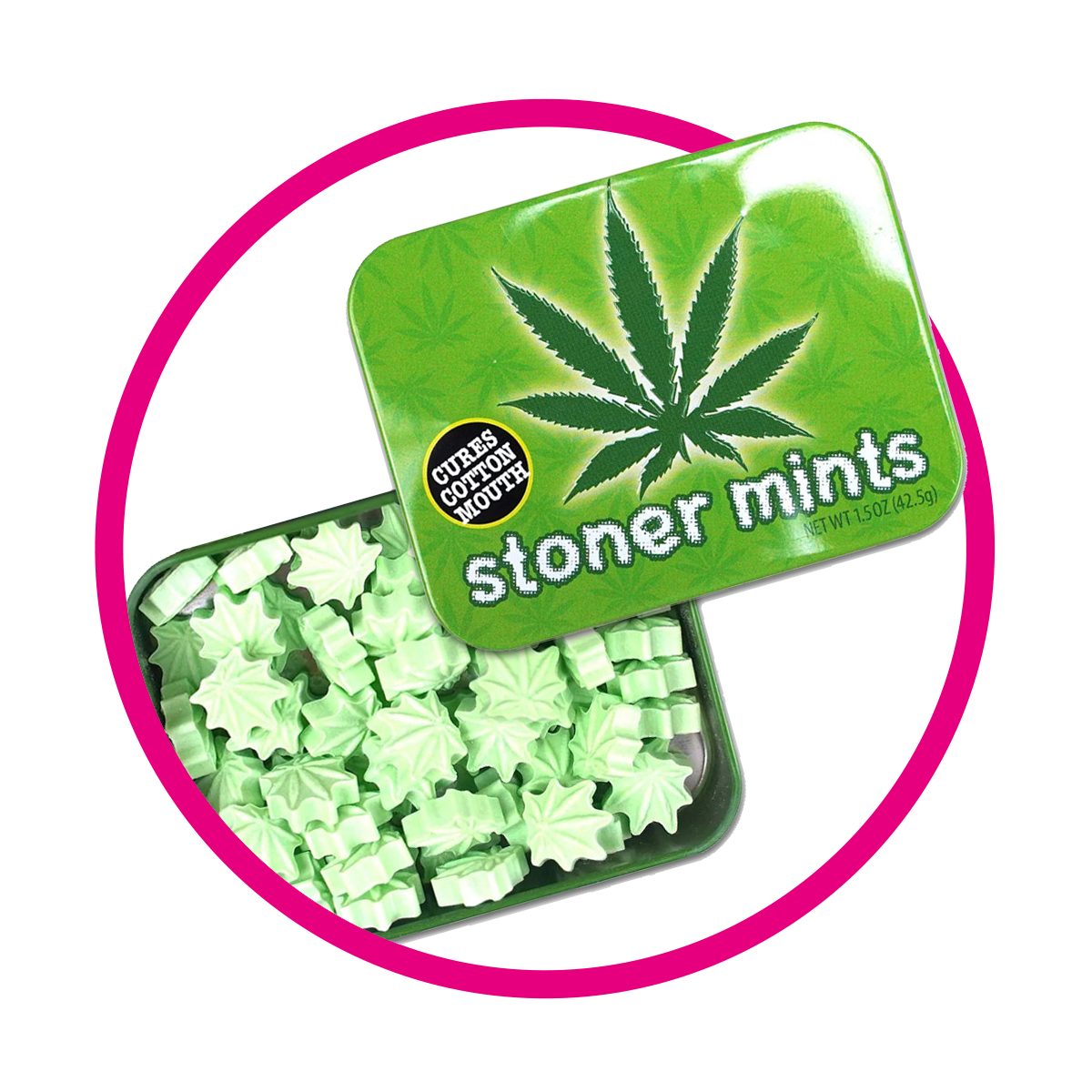 PASTI STONER MINTS DISPENSADOR 42.5G $%M