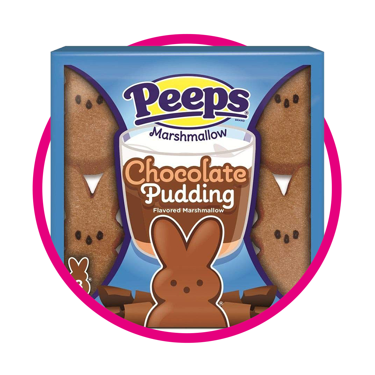 PEEPS CHOCOLATE PUDDING MARSHMELLOW BOLSA 85GR