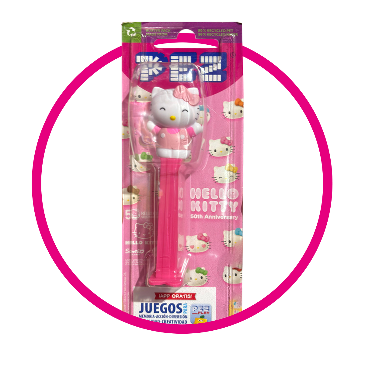 PEZ HELLO KITTY COLLECTABLE PIEZA $