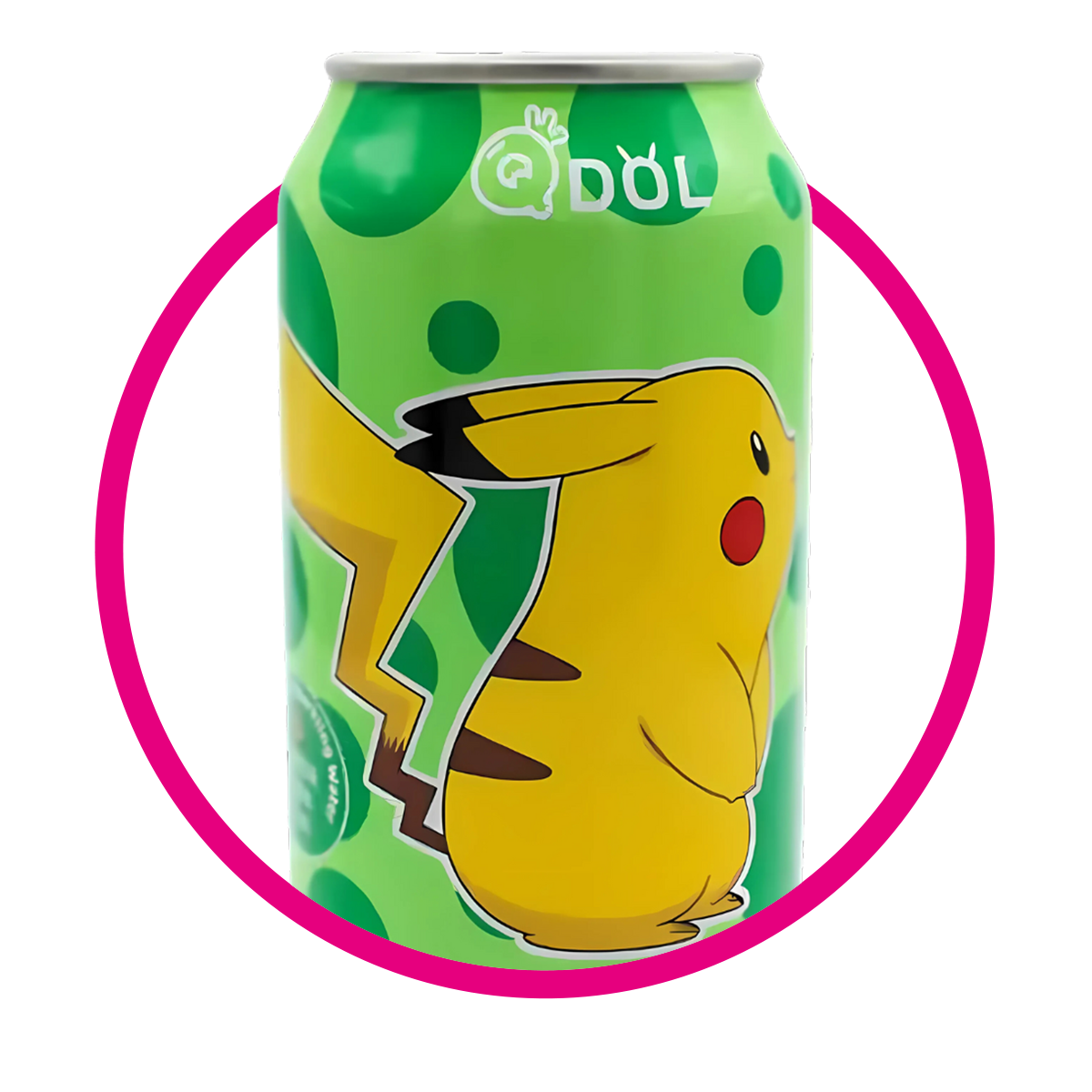 QDOL PIKACHU SPARKLING LIME WATER LATA 330ML $%M