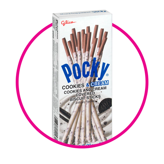 POCKY COOKIES CREAM COOKIE CAJA 40G