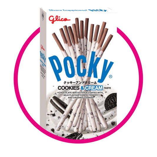 POCKY COOKIES CREAM COOKIE CAJA 70G
