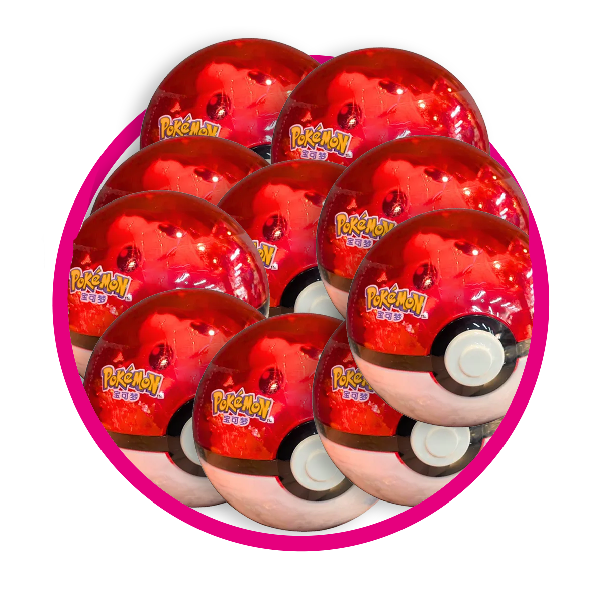 POKEMON POKEBALL COLLECTIONABLE 10 PIEZAS Bundle