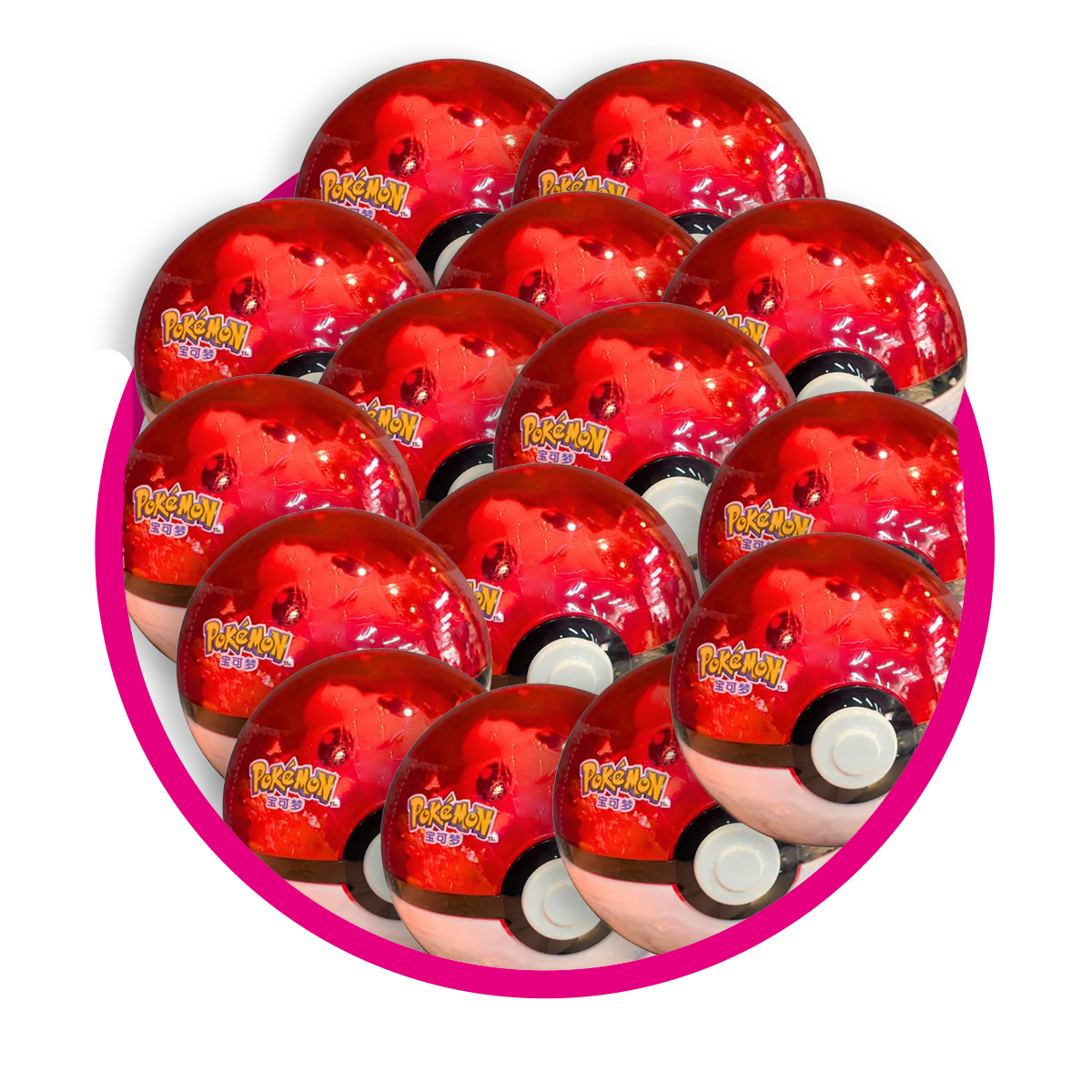 POKEMON POKEBALL COLLECTIONABLE 15 PIEZAS Bundle
