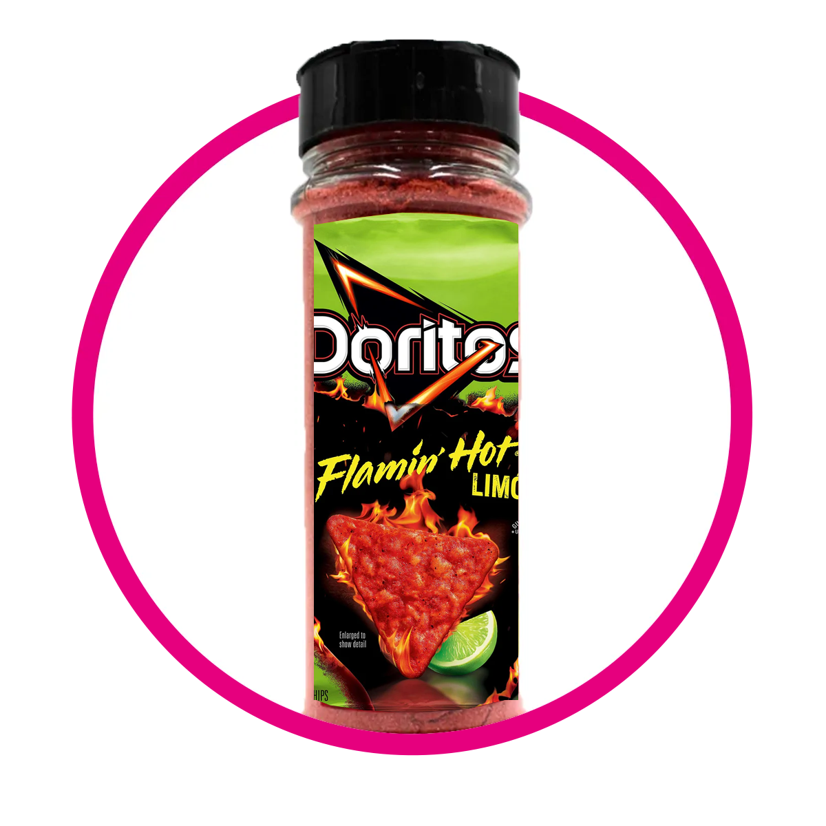 POLVO DORITOS FLAMIN HOT LIMÓN 100GR