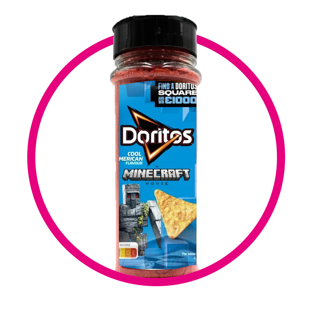 POLVO DORITOS MINECRAFT COOL AMERICAN POWDER BOTE 100GR