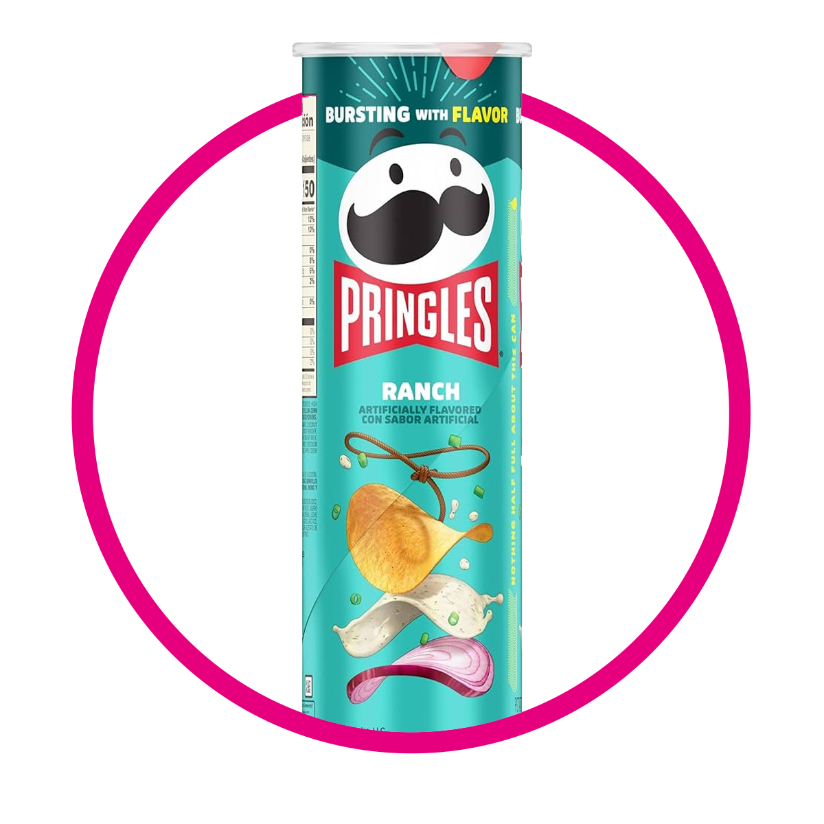 PRINGLES RANCH SNACKS LATA 158G