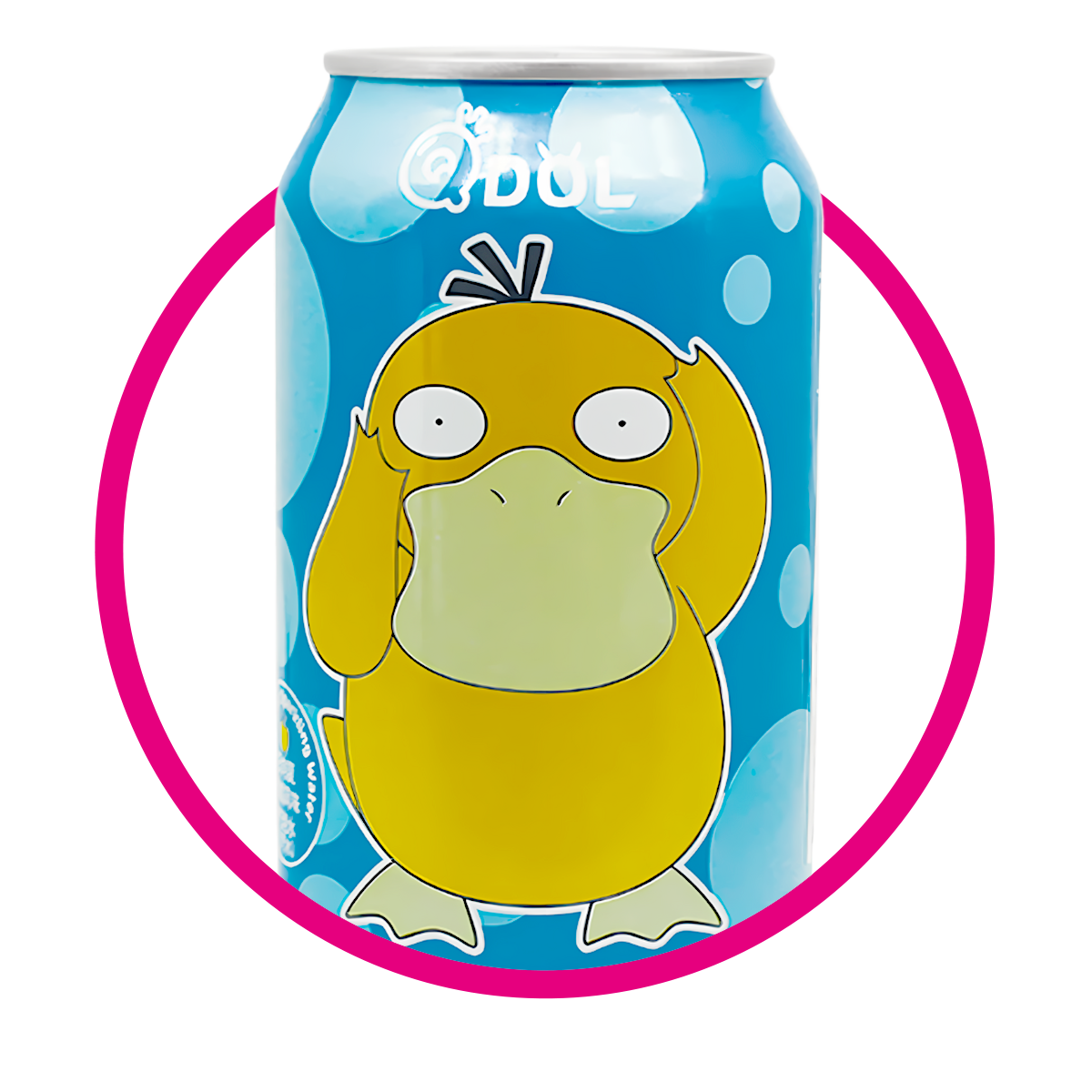 QDOL PSYDUCK SPARKLING CITRUS WATER LATA 330 ML $%M
