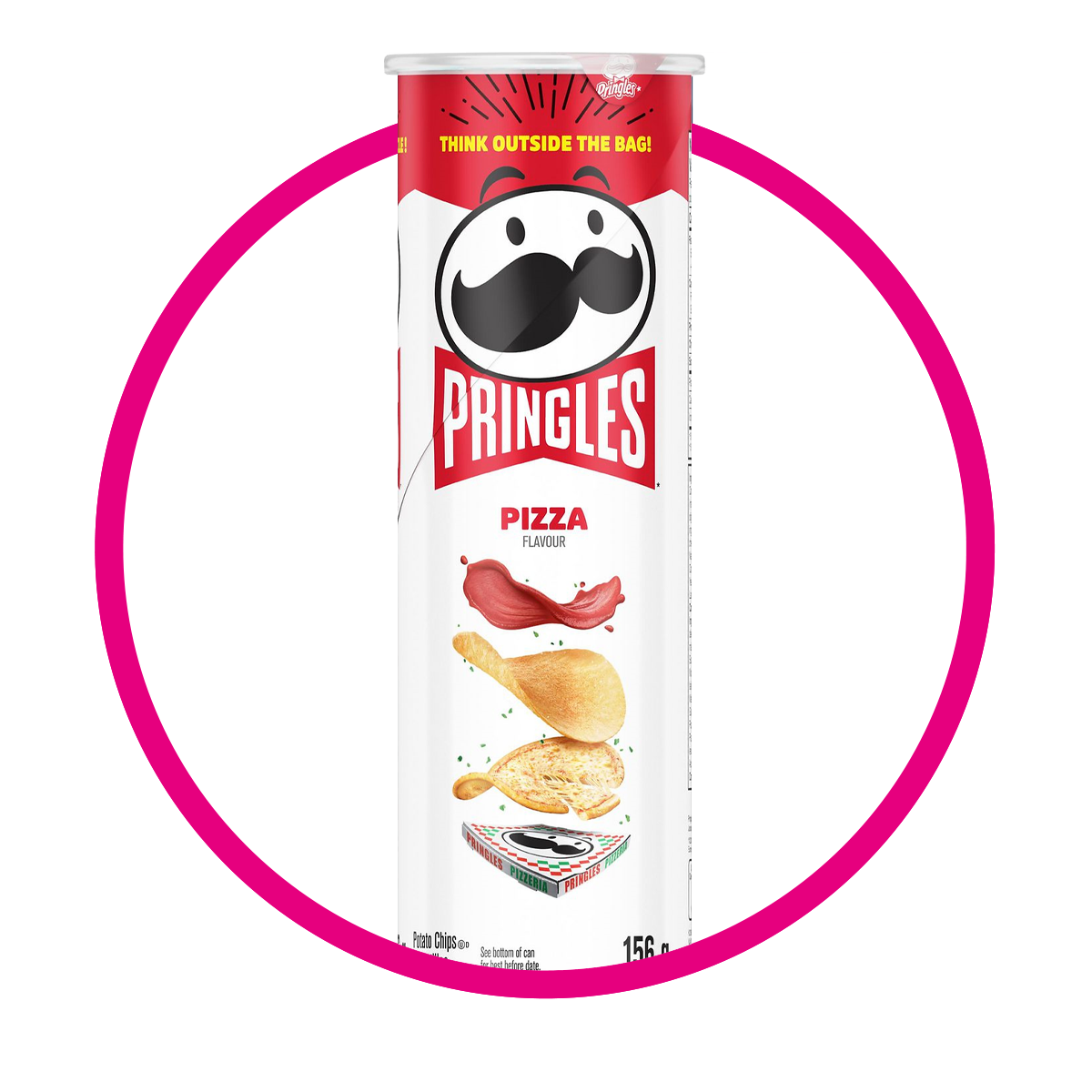 PRINGLES PIZZA SNACKS LATA 158GR&
