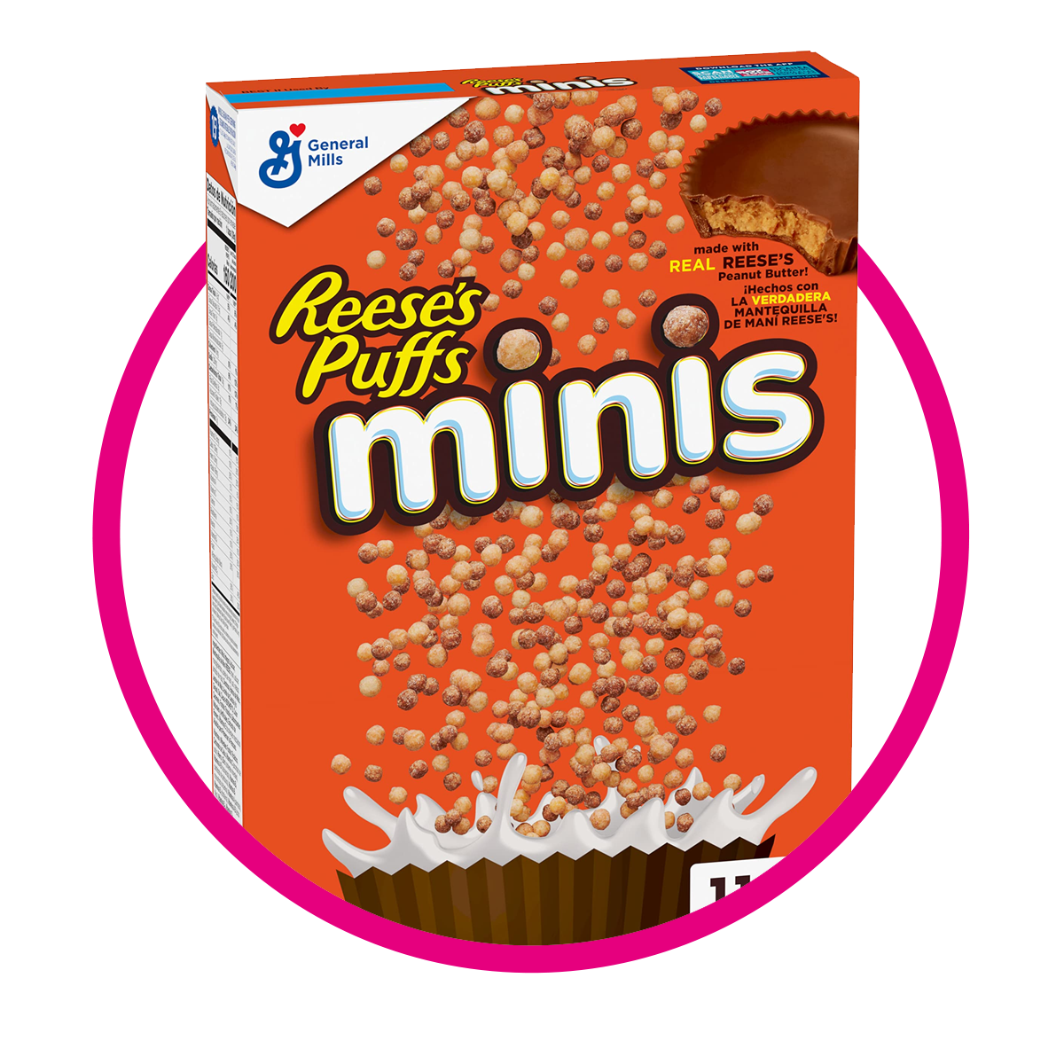 GENERAL MILLS REESES PUFF MINIS CEREALS CAJA 331GR&