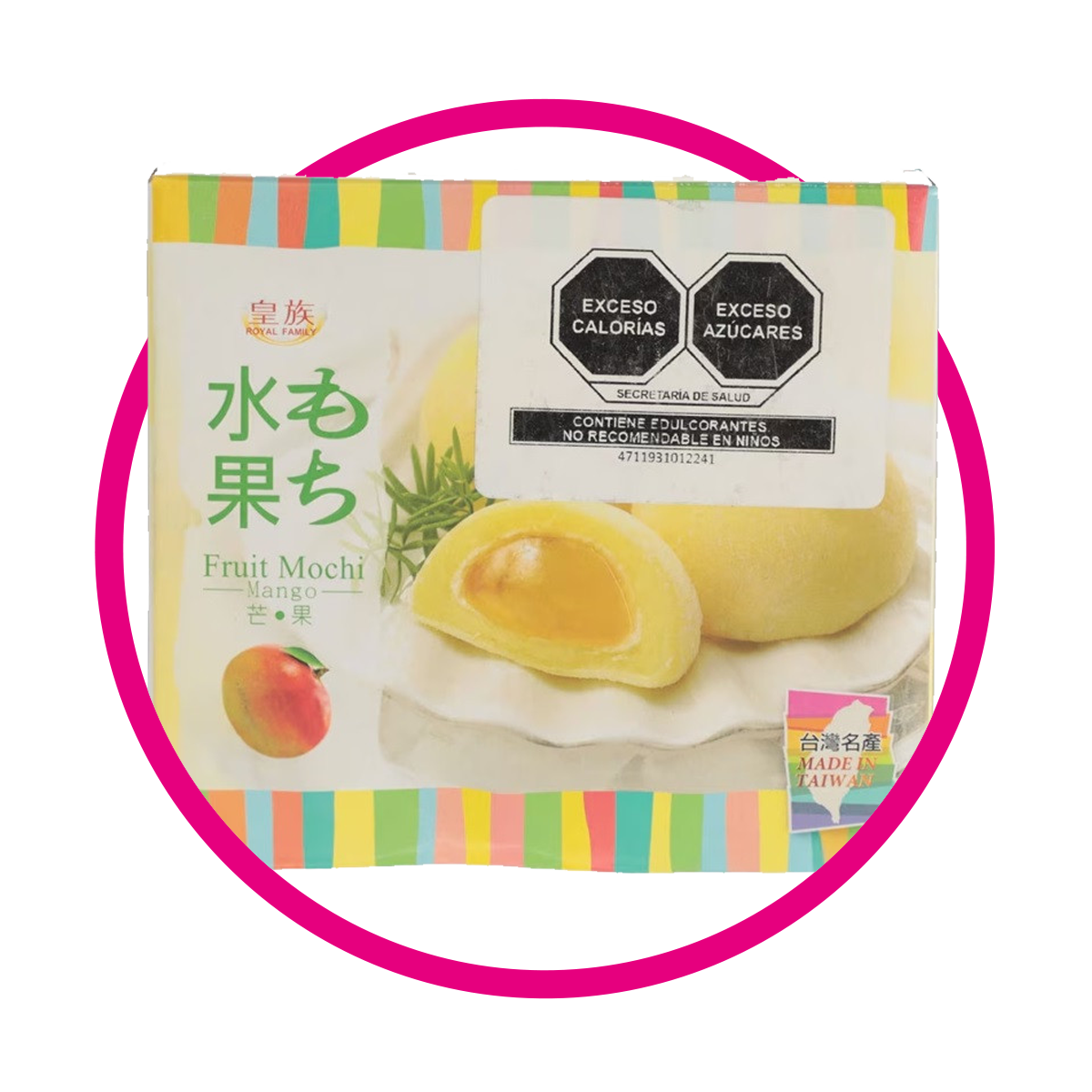 ROYAL FAMILY MANGO CUPCAKE CAJA 132GR