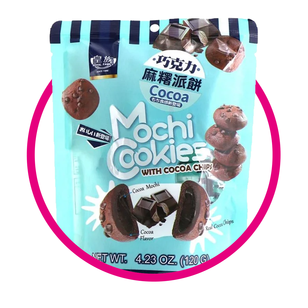 ROYAL FAMILY MOCHI COOKIE BOLSA 120GR