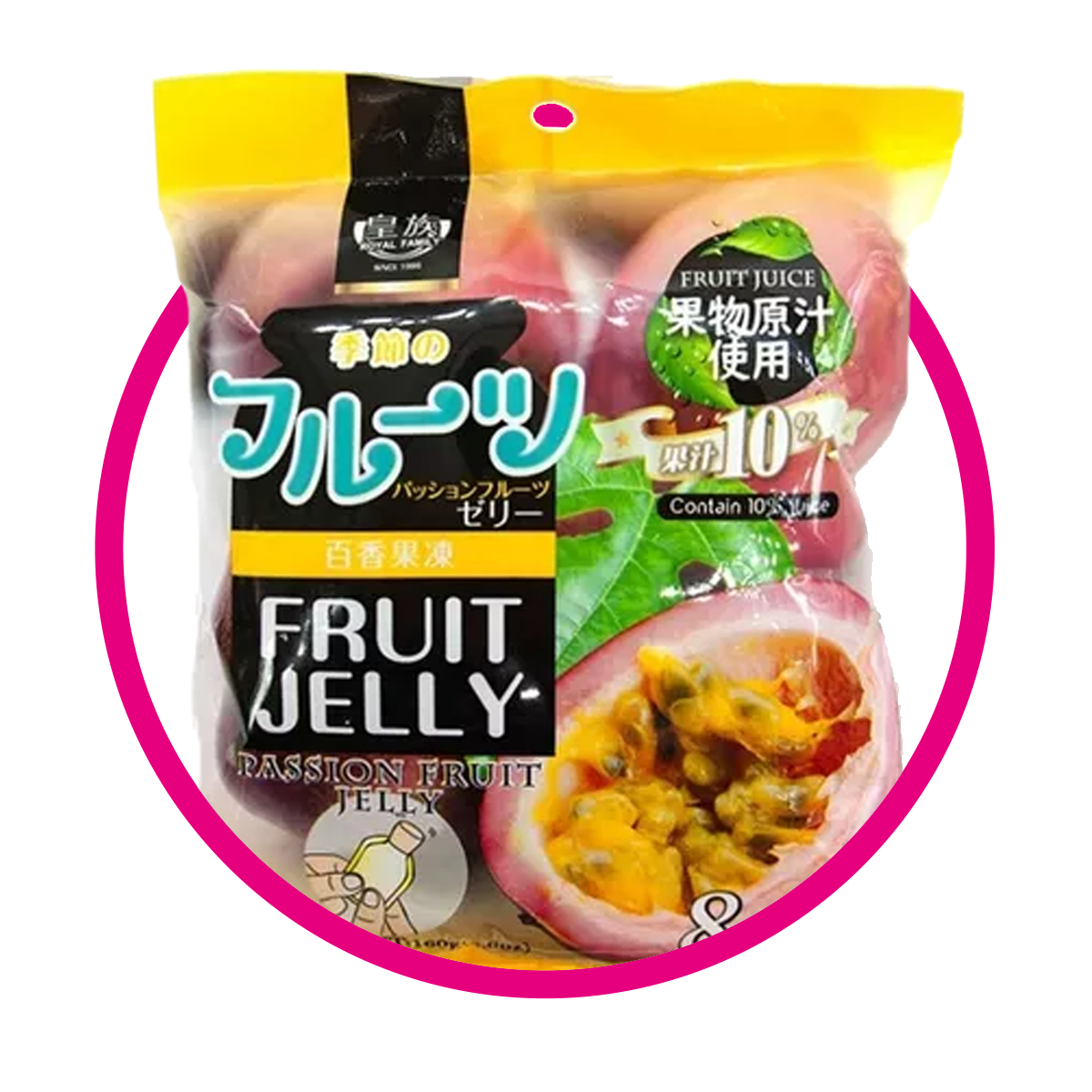 ROYAL JELLY MARACUYA GELATIN BOLSA 160G