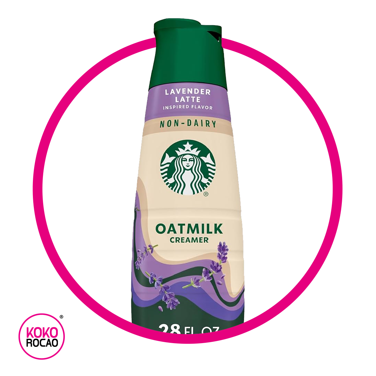 STARBUCKS CREAMER LAVENDER LATTE BOTELLA 828 ML$
