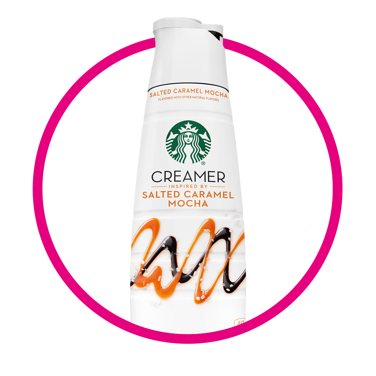 STARBUCKS CREAMER SALTED MOCHA CARAMEL BOTELLA 828 ML$