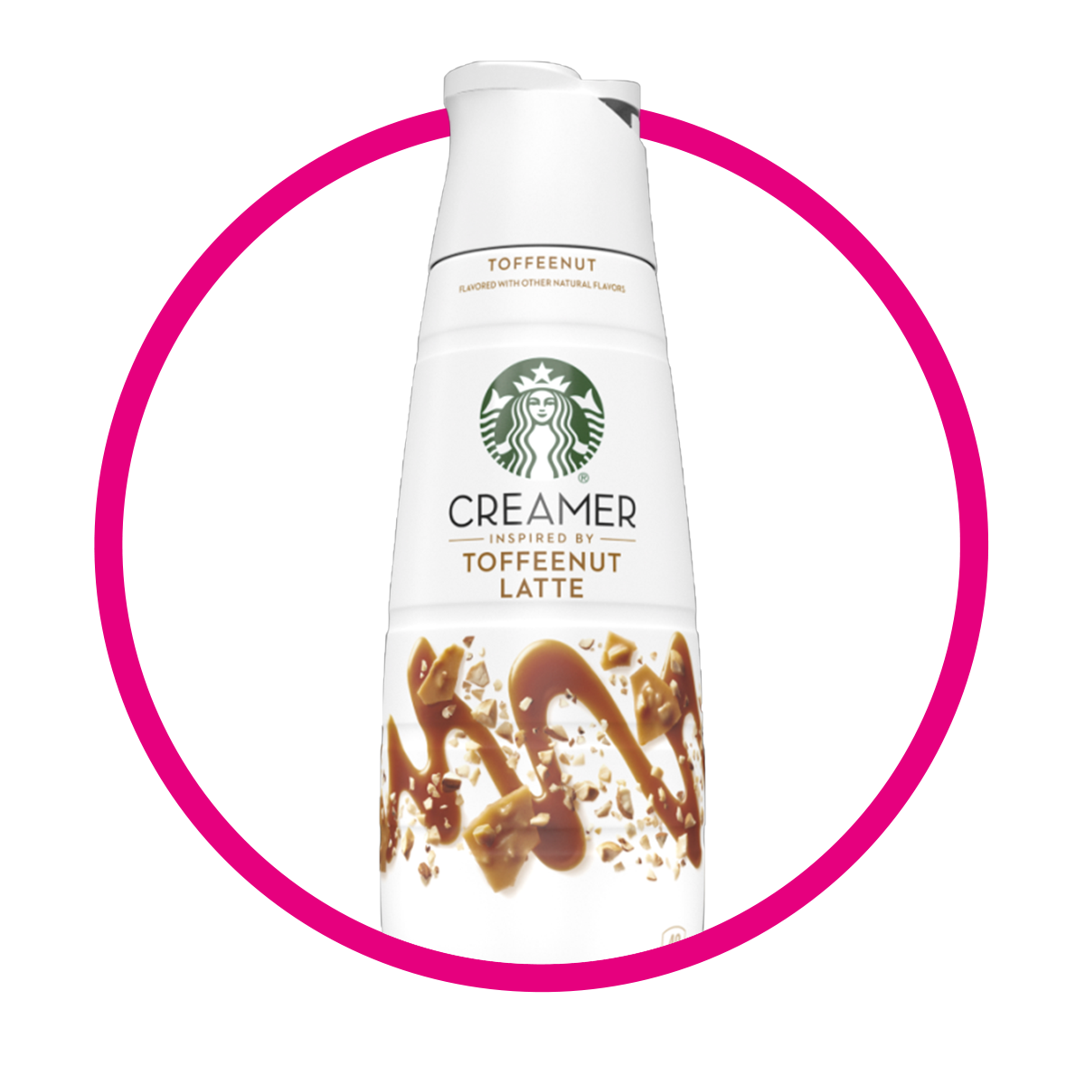 STARBUCKS CREAMER TOFFEENUT LATTE BOTELLA 828 ML$