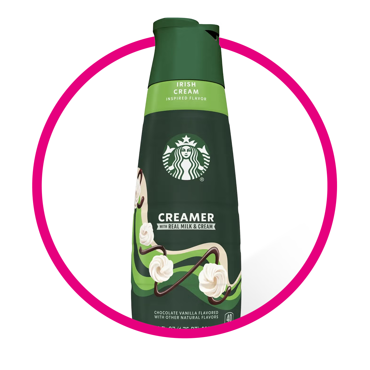 STARBUCKS CREAMER IRISH CREAME MILK BOTELLA 828ML&