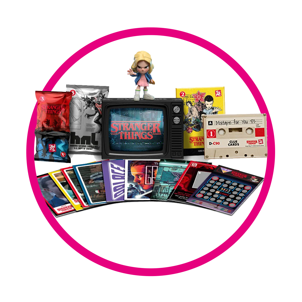 STRANGER THINGS CAPSULE COLLECTABLE PIEZA
