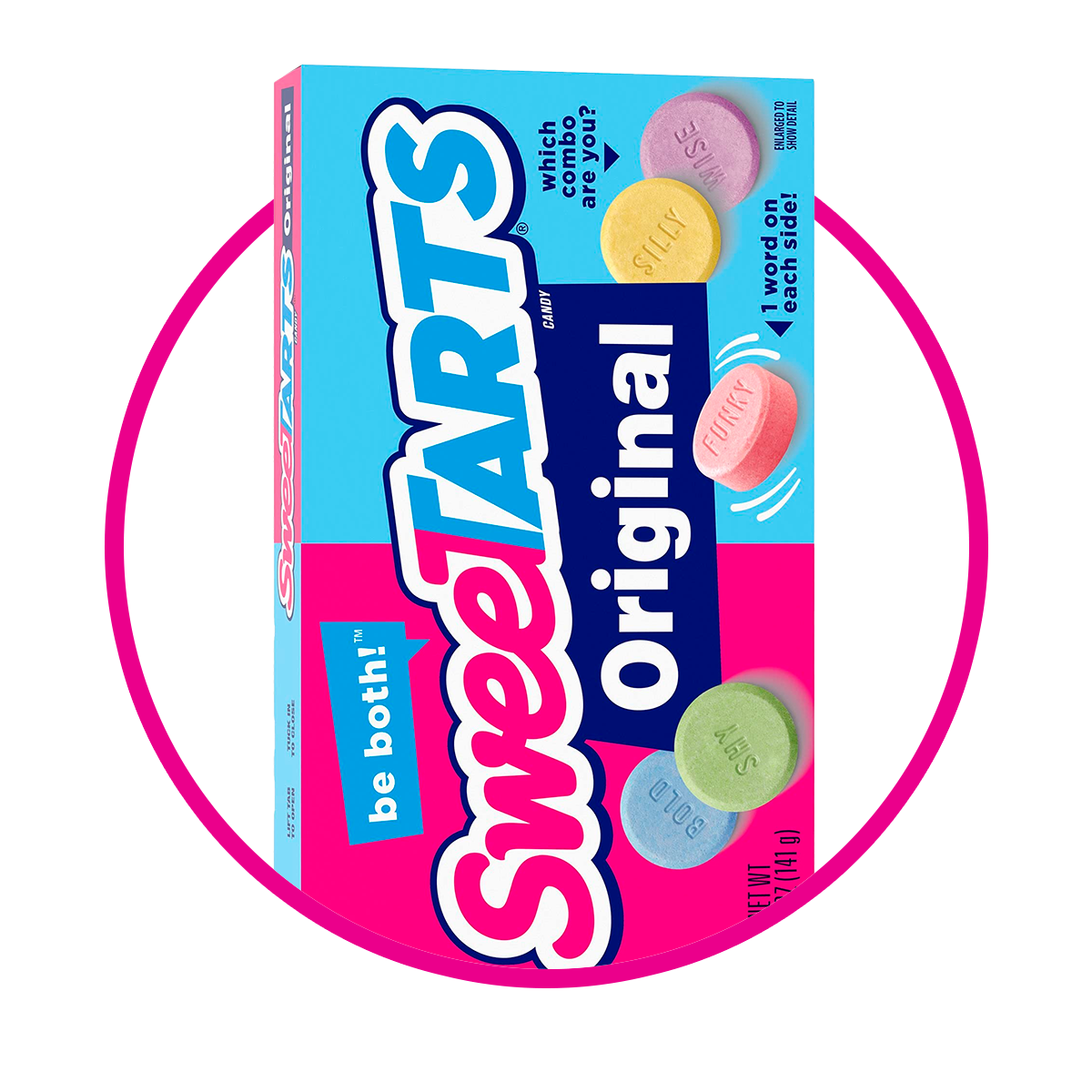 SWEETARTS ORIGINAL PASTILLA HARD CANDY CAJA 141G