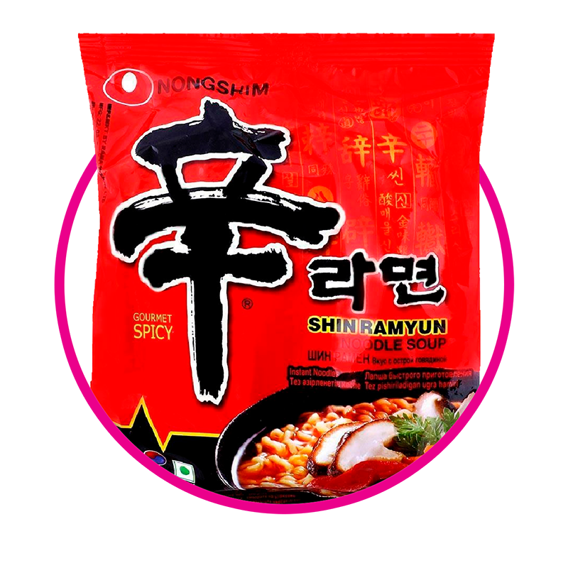 NONGSIM SHIN RAMYUN SPICY BOLSA 120G