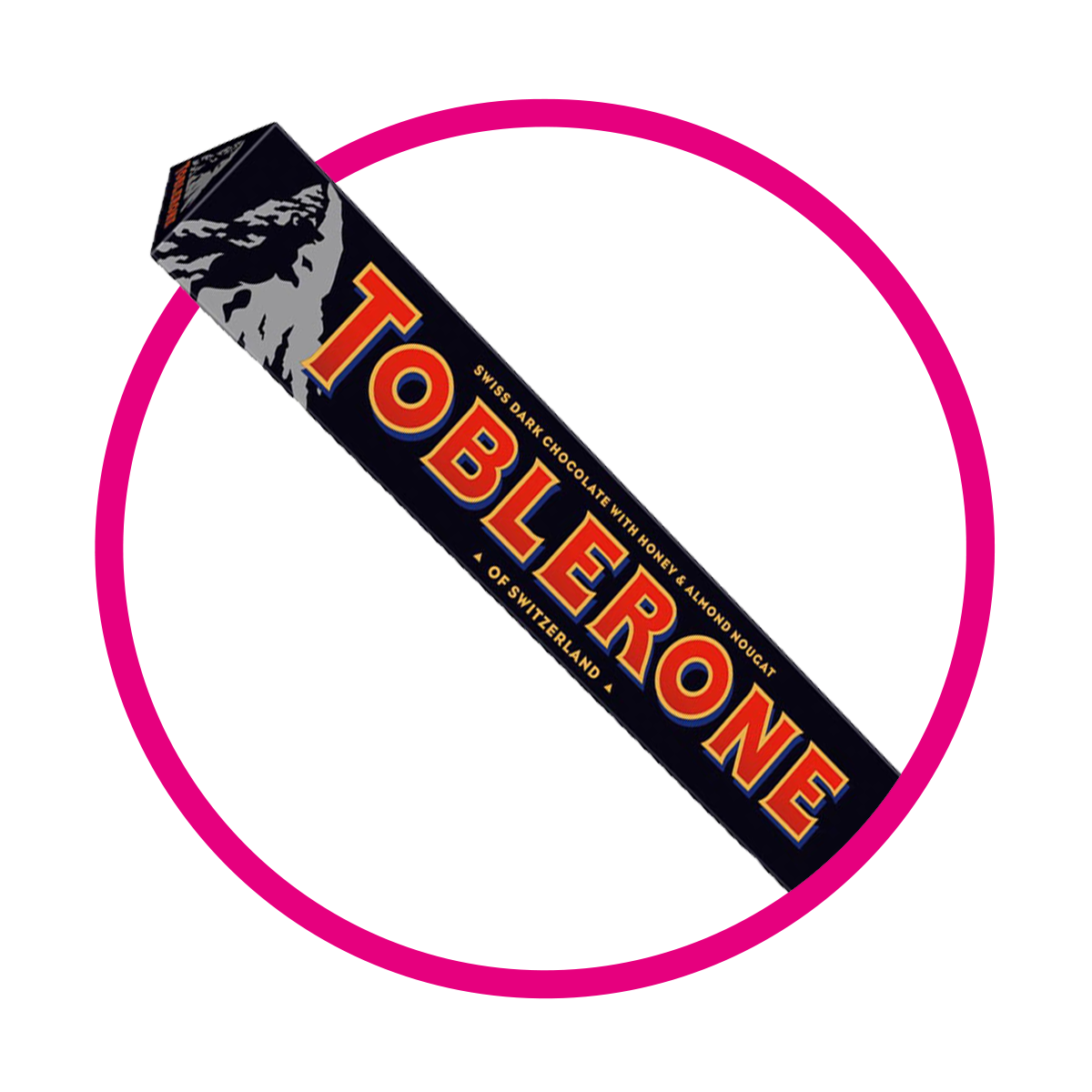 TOBLERONE DARK CHOCOLATE 100 GR