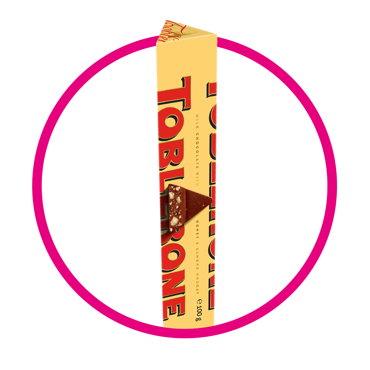 TOBLERONE MILK CHOCOLATE 100 GR