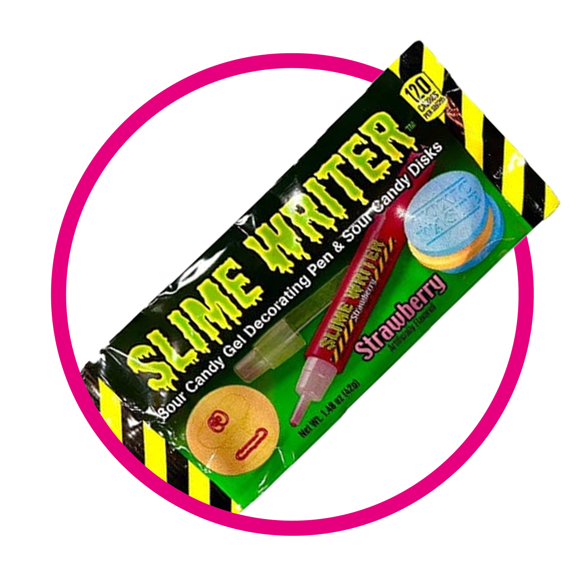 TOXIC WASTE SLIME WRITER LIQUID CANDY BOLSA 42G