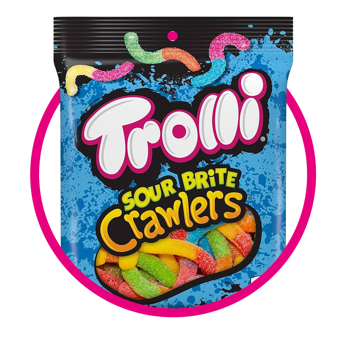 TROLLI SOUR CRAWLERS GUMMY BOLSA 102 GR&