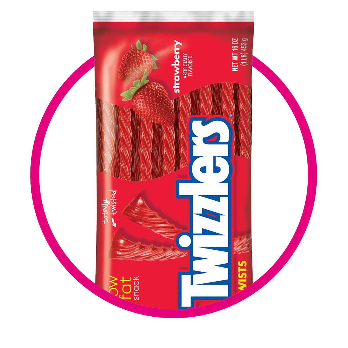 TWIZZLERS STRAWBERRY BOLSA 141G