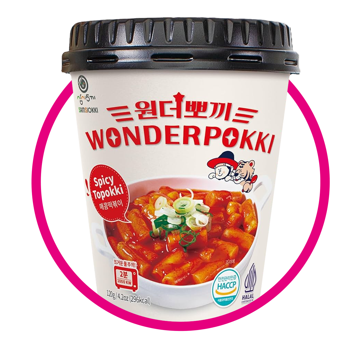 WONDERPOKKI SPICY TOPOKKO 120G