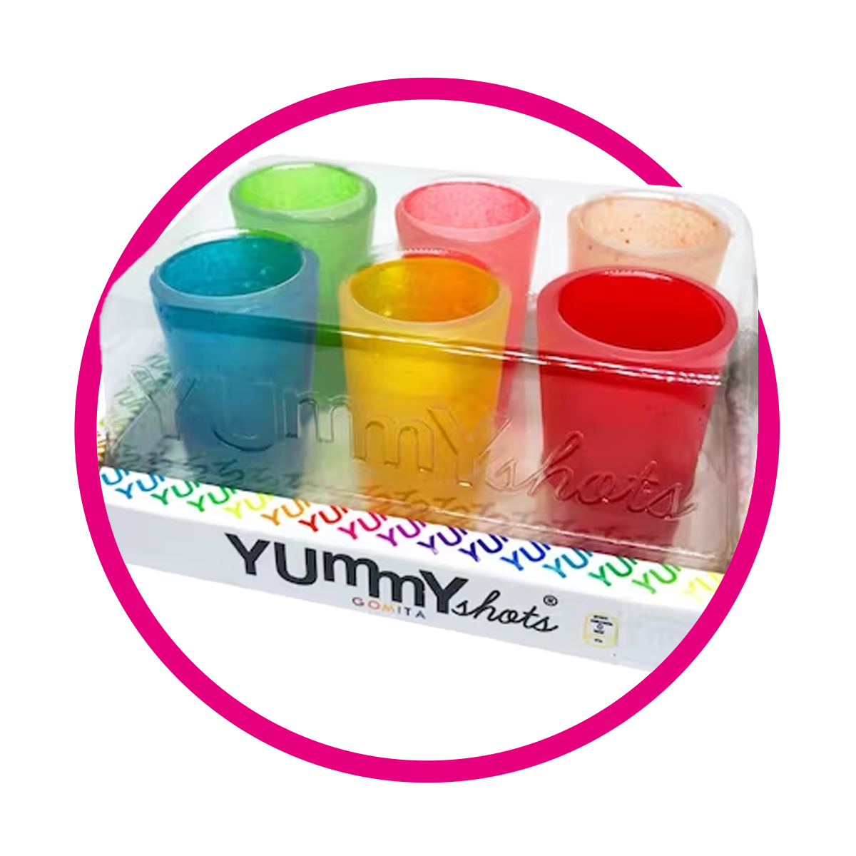 YUMMY SHOTS GUMMY CAJA 192G