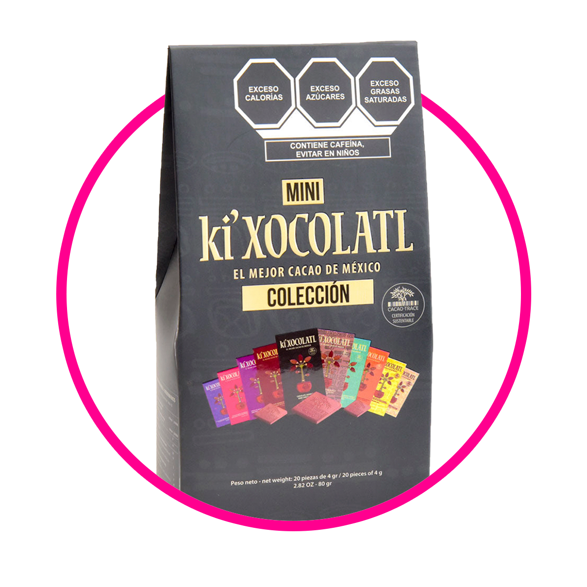 KIXOCOLATL MINI COLLECTION 80G