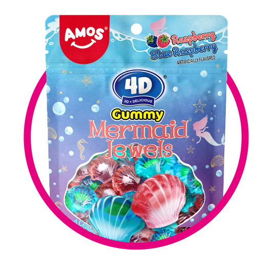 4D MERMAID JEWELS GUMMY BOLSA 170GR&