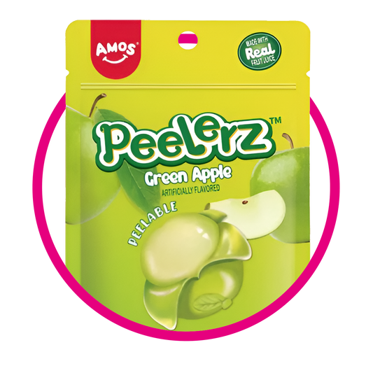 AMOS PEELEREZ APPLE GUMMY BOLSA 65GR