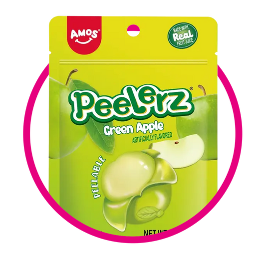 AMOS PEELERZ APPLE GUMMY BOLSA 170 GR $%M