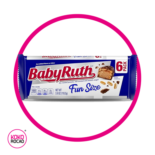 BABY RUTH 6 PACK CHOCOLATE BOLSA 110GR
