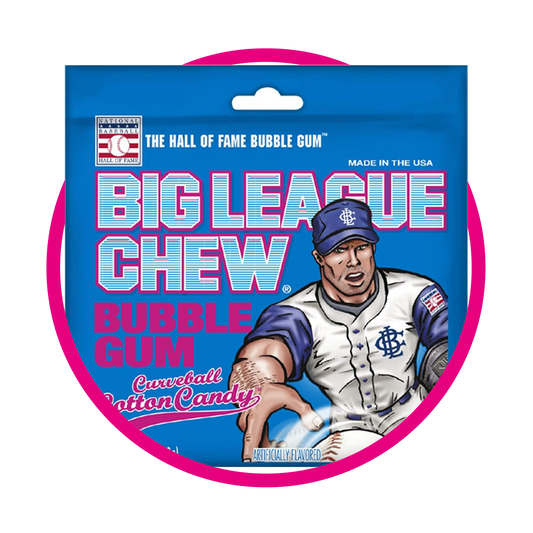 BIG LEAGUE CHEW COTTON CANDY 60G