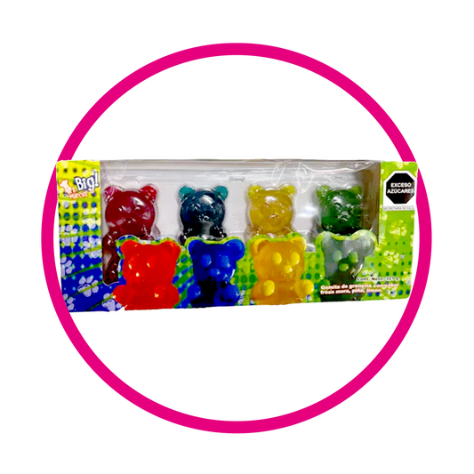 BIG MARCUS 4 PACK OSITOS GUMMY CAJA 321GR $%