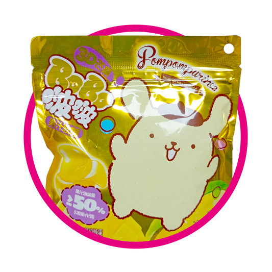 BOBO POMPOMPURIN MANGO GUMMY BOLSA 40GR&