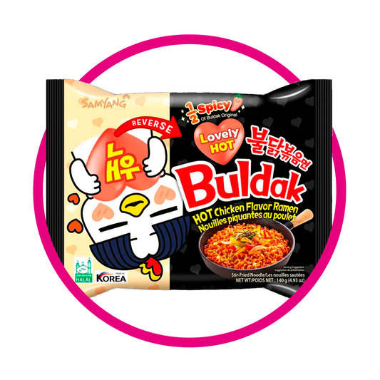 BULDAK 1/2 PICANTE BOLSA 140G