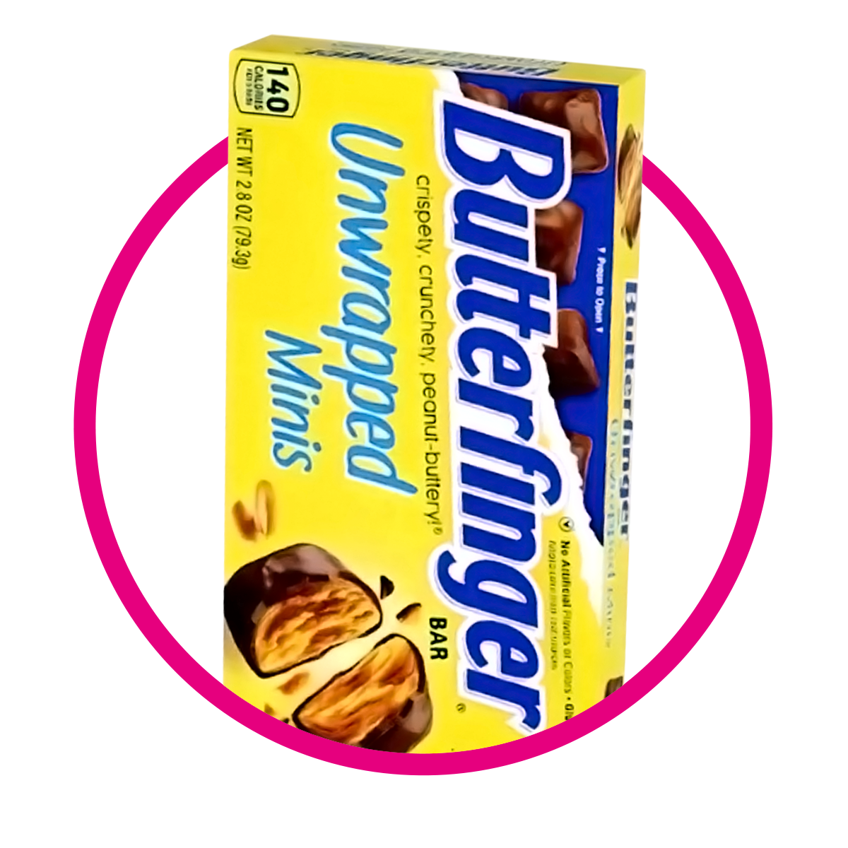 BUTTERFINGER MINIS CHOCOLATE CAJA 79.3GR